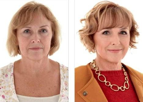 Создание нового образа женщины - фото до и после