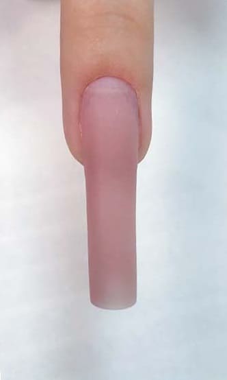 Пример пошагового дизайна на квадратных ногтях
