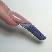Выполнение объемной лепки на ногтях