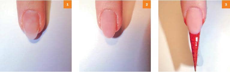 Пример правздничного дизайна ногтей