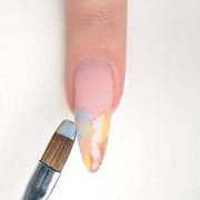 Роспись ногтей в технике мазка
