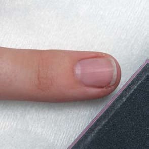 Определение длины и формы ногтя